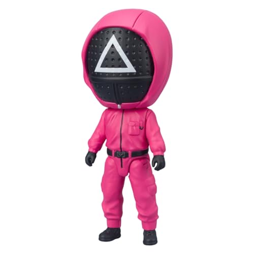 TAMASHII NATIONS Figuarts mini イカゲーム マスクド ソルジャー 約90mm ABS&PVC製 塗装済み可動フィギュア