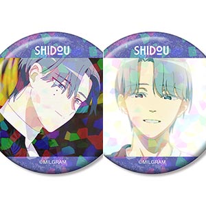 MILGRAM -ミルグラム- シドウ 場面写ホログラム缶バッジ2個セット