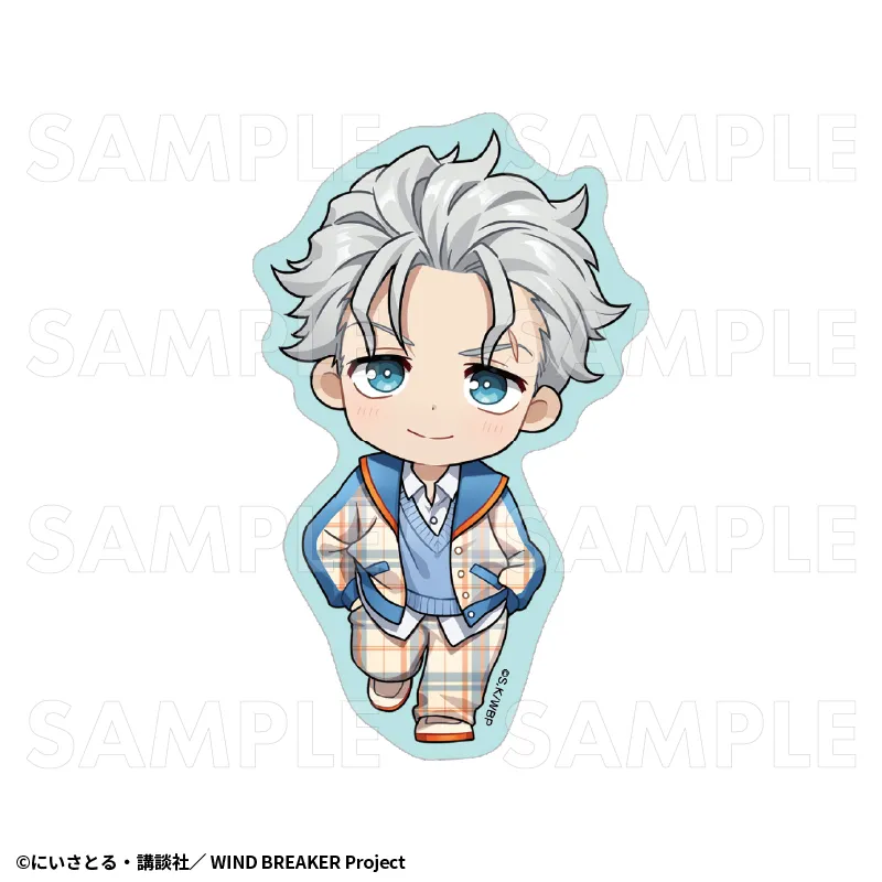 【予約2026年02月】TVアニメ「WIND BREAKER」【チェックセーラー】 ステッカー【梅宮 一】 ティームエンタテインメント
