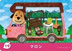 とびだせどうぶつの森 amiibo+ カード マロン 19