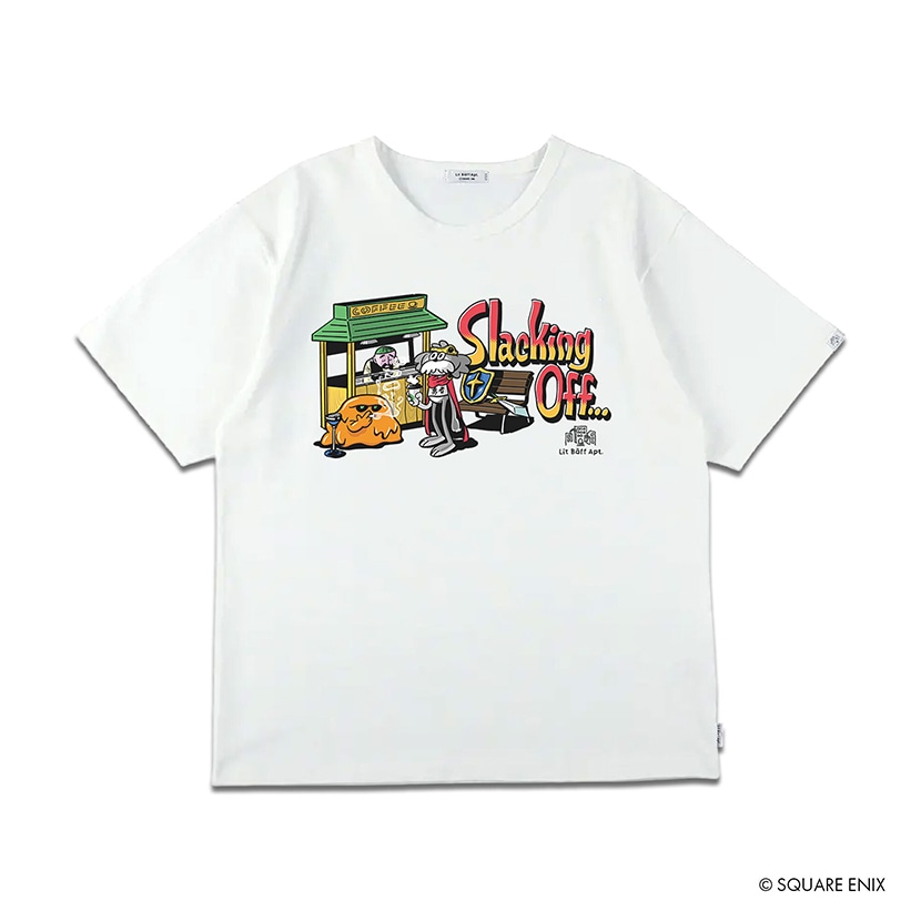 Hero Bob × Lit Baff Apt. - Slacking Off Tee