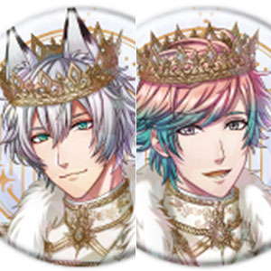 ホログラム缶バッジ(57mm)「夢王国と眠れる100人の王子様」20/公式イラスト 8個入りBOX