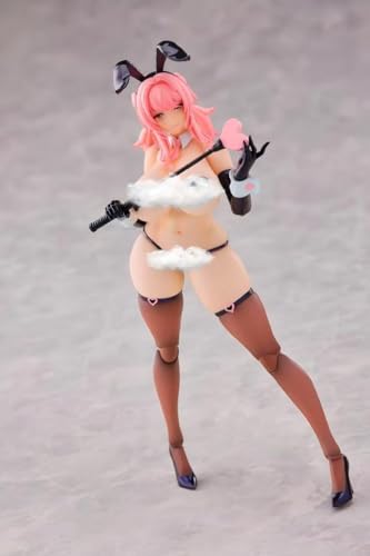 BISHOUCRAFT 逆転バニーガール ニコ 1/12スケール プラスチック製 可動フィギュア 塗装済み完成品
