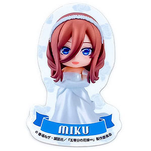 五等分の花嫁∽ ねんどろいどぷらす ダイカットステッカー 中野三玖