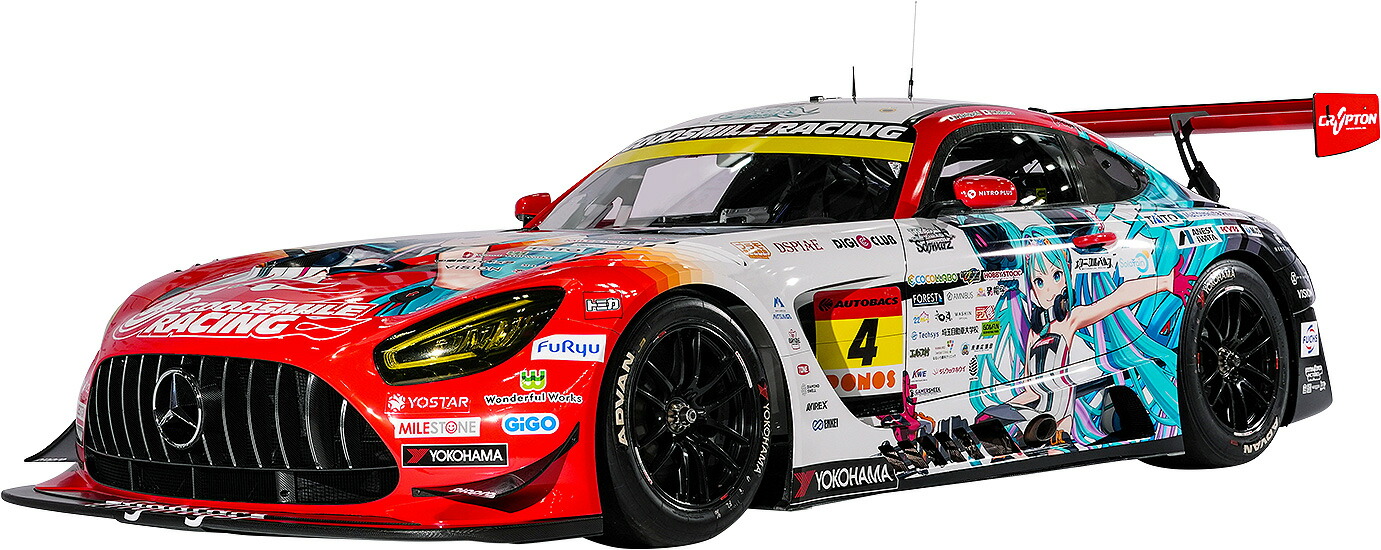 1/18 『初音ミク GTプロジェクト』 グッドスマイル 初音ミク AMG 2026 開幕戦Ver. (塗装済み完成品ミニカー)