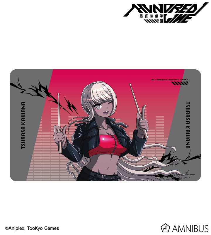 描き下ろし 川奈つばさ ロックバンドver. マルチデスクマット