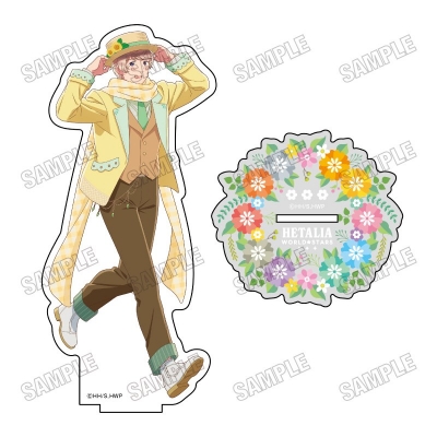 【グッズ-スタンドポップ】アニメ「ヘタリア World★Stars」 描き下ろしBIGアクリルスタンド【フラワーパレードver.】⑦ロシア【再販】