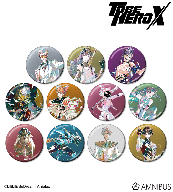 トレーディング Ani-Art メタリック缶バッジ