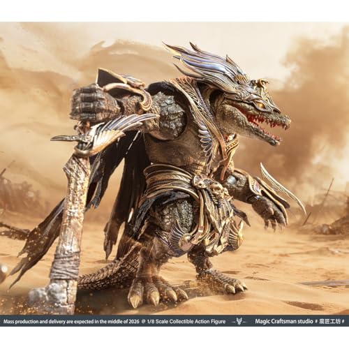 HiPlay 魔匠工房 Magic Craftsman Studio 1/12 乱神殿シリーズ エジプト デザートクロコダイル ソベク 可動フィギュア 塗装済み 完成品