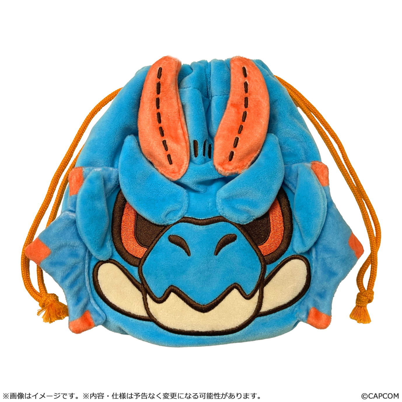 モンスターハンター モンでふぉ 巾着ポーチ ラギアクルス