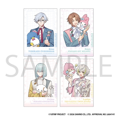 【グッズ-ステッカー】18TRIP ステッカーセット／サンリオキャラクターズ