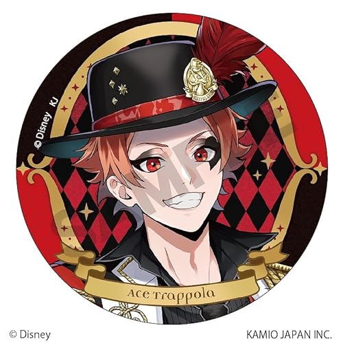 ディズニー ツイステッドワンダーランド トレーディンググリッター缶バッジ プレイフル ドレスver. 11個入りBOX