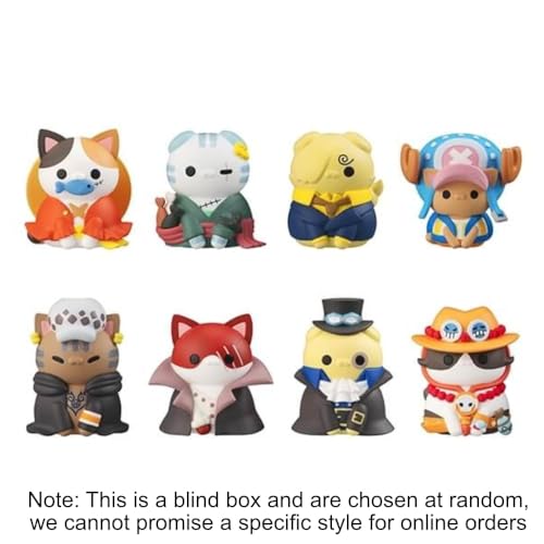 MEGA CAT PROJECT ワンピース ニャンピースニャーン！ 海賊王におれはなるニャン！ 8個入りBOX