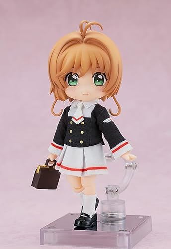 グッドスマイルカンパニー[GOOD SMILE COMPANY] ねんどろいどどーる カードキャプターさくら クリアカード編 木之本桜 友枝中学校制服Ver. ノンスケール 布・磁石・プラスチック製 塗装済み可動フィギュア 再販