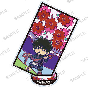 TVアニメ『出禁のモグラ』 花札風スクエアアクリルスタンド 百暗桃弓木