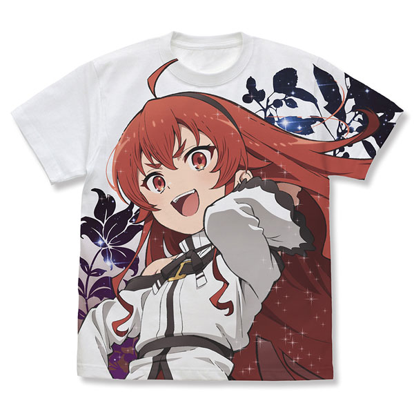 アニメ「無職転生III ~異世界行ったら本気だす~」 エリス フルグラフィックTシャツ/WHITE-M