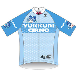 東方LostWord サイクルジャージ ゆっくりチルノ XXL