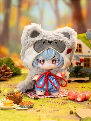 BJDブラインドドール シリーズ 高約14-15cm PVC&ABS素材 1/12 BJDスペシャルボディ 女の子のギフト 関節可動フィギュア 塗装済み プレゼントハンドモデルの装飾品(Gray)