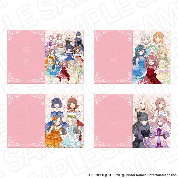 学園アイドルマスター クリアファイルセット floral dress ver.[コンテンツシード]《０９月予約》