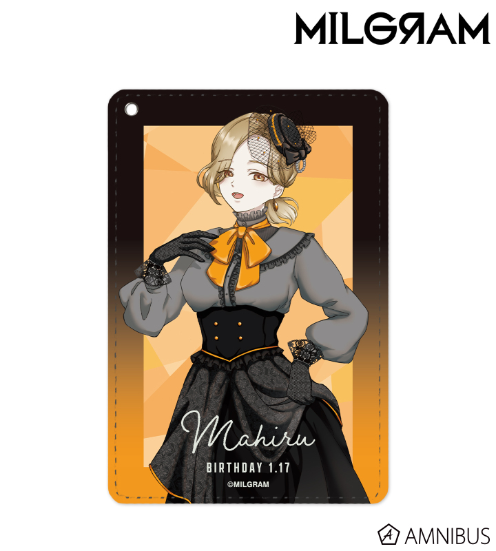 描き下ろし マヒル バースデーver. 第2弾 1ポケットパスケース