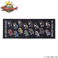 ナンバーワン戦隊ゴジュウジャー　走るデフォルメシリーズ　フェイスタオル