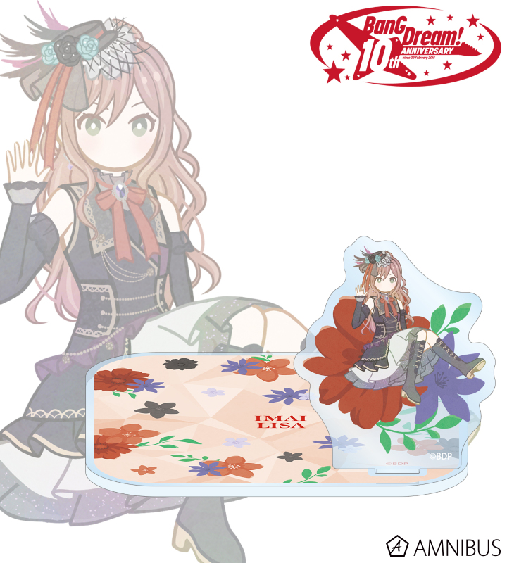 今井 リサ Botania アクリルスタンド付きコースター
