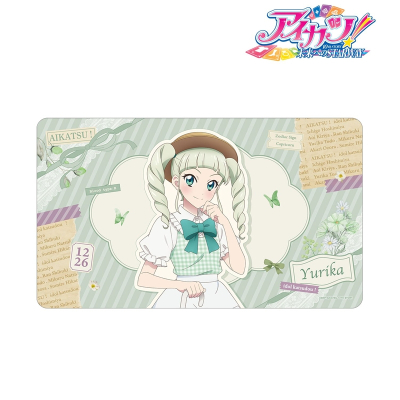 【グッズ-デスクマット】アイカツ！ 10th STORY ～未来へのSTARWAY～ 描き下ろし 藤堂ユリカ カントリーワンピースver. マルチデスクマット【再販】