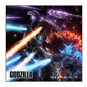 ゴジラメタリックステッカー(AS)