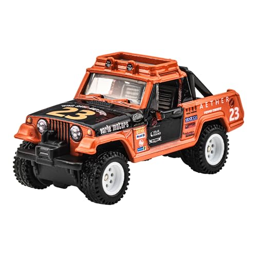 ホットウィール(Hot Wheels) ブールバード 1967 ジープスター コマンド 乗り物おもちゃ ミニカー 3歳から オレンジ JHW29
