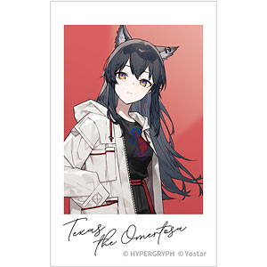 アークナイツ 血掟テキサス ショッピングver. インスタントカメラ風イラストカード