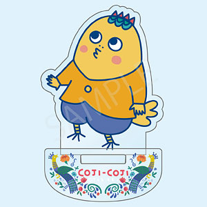 COJI-COJI Flower Break Time ゆらゆらアクリルフィギュア 02.次郎