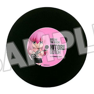 ぼっち・ざ・ろっく！ ねんどろいどぷらす レコード風コースター 後藤ひとり