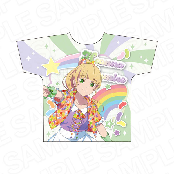 ラブライブ！スーパースター！！ フルグラフィックTシャツ 平安名すみれ Cafe party ver.