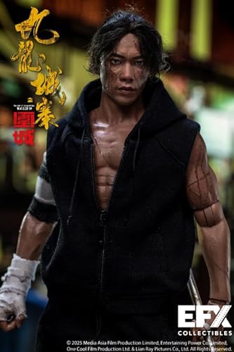 [AC]EFX Collectibles 1/6『九龍城寨之囲城』四仔 標準版 E002 可動 アクションフィギュア ヘット 素体 衣装 アクセサリー フルセット