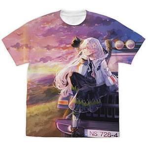 HYKE:Northern Light(s) ハイク フルグラフィックTシャツ/WHITE-XL