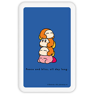 カービィ play with ワドルディ MagSafe対応 ワイヤレスリチウム充電器 5000mAh あきれかえるほど…