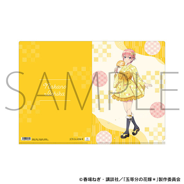 五等分の花嫁* クリアファイル 中野一花[ムービック]《０８月予約》