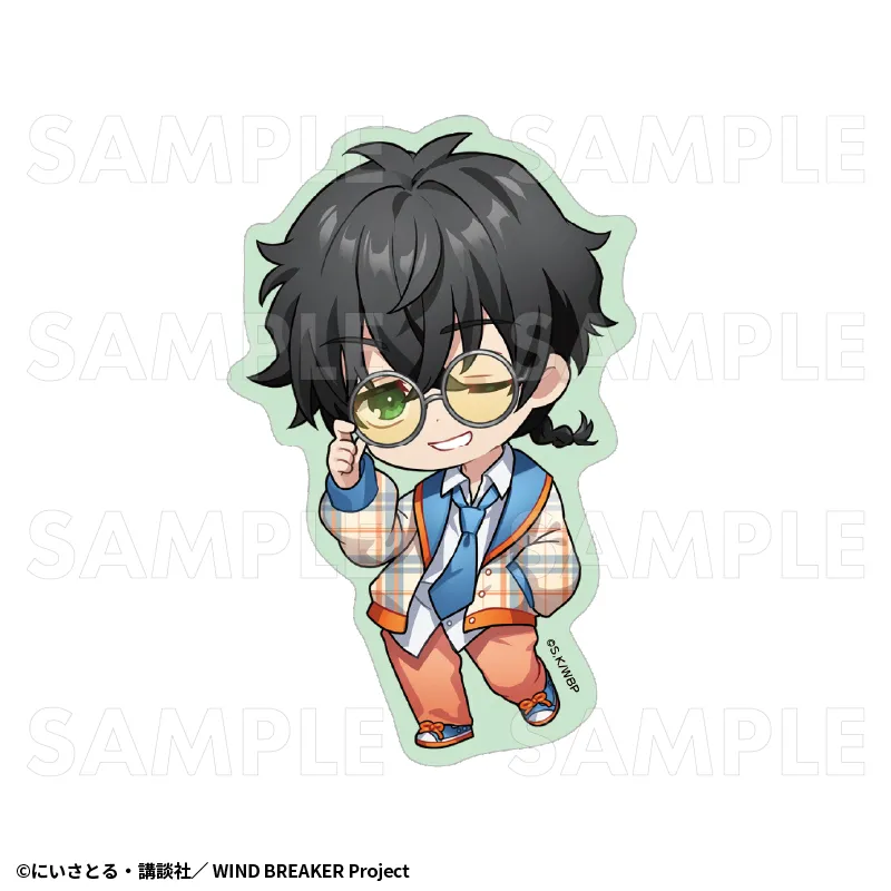 【予約2026年02月】TVアニメ「WIND BREAKER」【チェックセーラー】 ステッカー【十亀 条】 ティームエンタテインメント