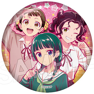 薬屋のひとりごと ビビッドライン キラキラ缶バッジ 猫猫＆小蘭＆子翠