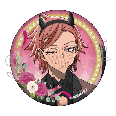 【グッズ-バッチ】桃源暗鬼 天使と悪魔 缶バッジ【アニメイト特典付】