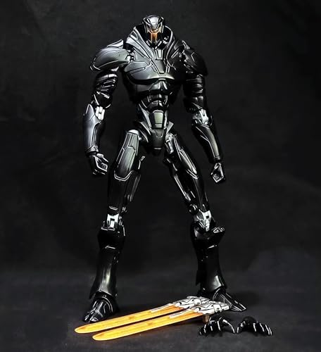 オブシディアン・フューリー ロボット 玩具 25cm マスターピース アクションフィギュア 人気 SF映画 兵器 VS 怪獣 ジプシー・デンジャー 完全 武装セット 原子炉 プラズマキャノン スタンド ベース プレミアム メッキ 塗装済み 完成品 モデル 男の子 おもちゃ プレゼント 景品 コレクション (オブシディアン・フューリー)
