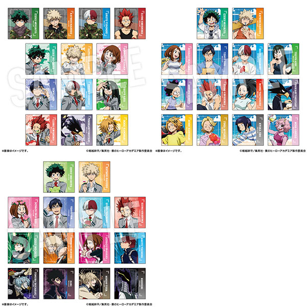 僕のヒーローアカデミア トレーディングステッカー vol1 アニメ10周年記念 リバイバル 15パック入りBOX