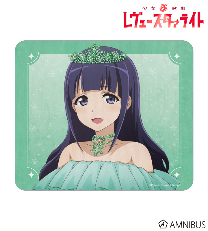 アニメ放送5周年記念 描き下ろし 露崎 まひる SNOW QUEENver. マウスパッド