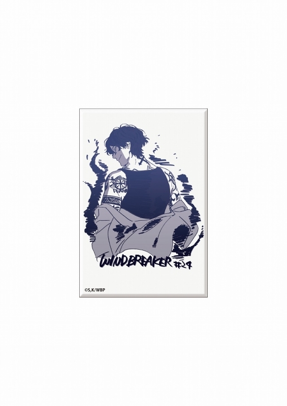 WIND BREAKER アフレコ台本イラストスクエアマグネット[棪堂哉真斗]