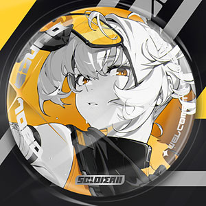 ゼンレスゾーンゼロ 影画シリーズ 缶バッジ オボルス小隊 11号