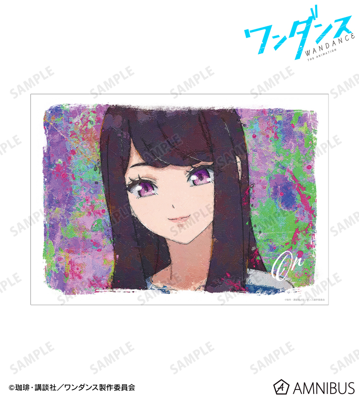 宮尾恩 grunge CANVAS A3マット加工ポスター