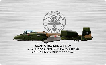 1/72 アメリカ空軍 A-10C 攻撃機 A-10C デモチーム デービス・モンサン空軍基地 2021 プラモデル