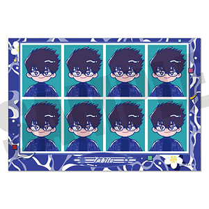 TVアニメ『ブルーロック』 証明写真風ステッカー にゅ～とろ 第2弾 F 烏旅人