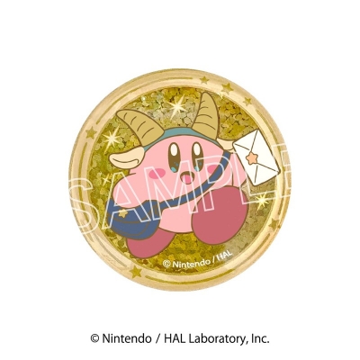 星のカービィ KIRBY ホロスコープ・コレクション キラキラガラスマグネット J やぎ座