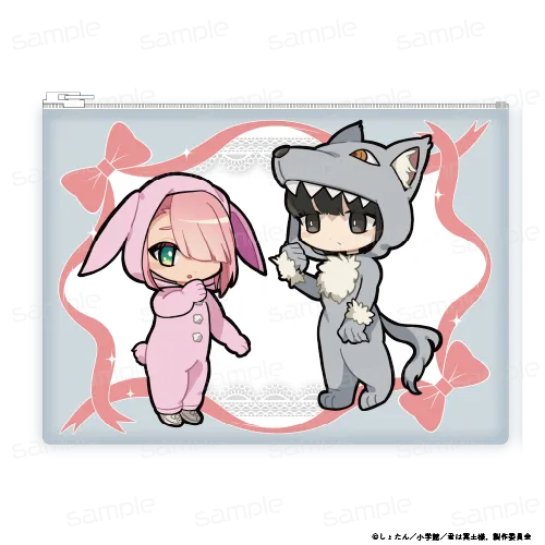 【予約2025年12月】君は冥土様。 クリアポーチ【雪&ナカ B】 GRANTdesign